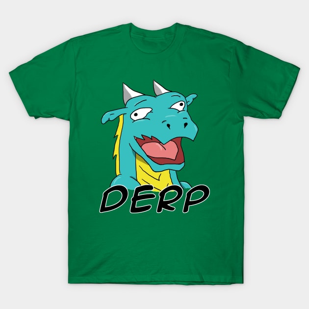 Derpy Dragon T-Shirt by Mietere